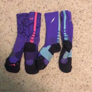 Nike elite Leviton James and Kevin Durant socks